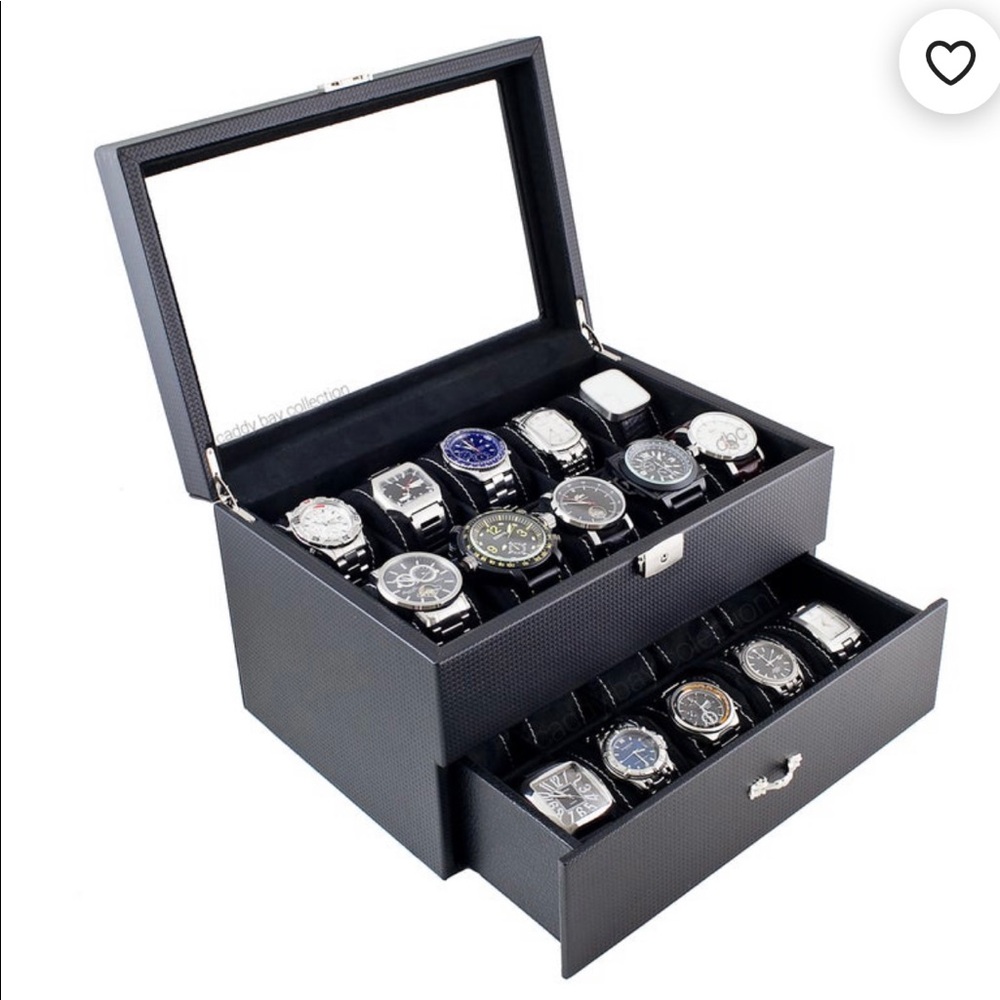 Leather watch box-BRAND NEW